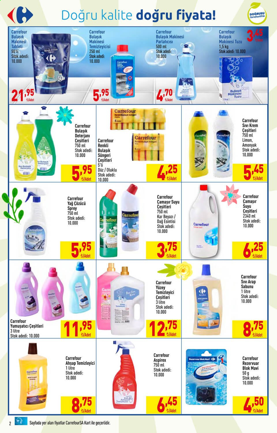 thumbnail - Carrefour aktüel ürünler, broşür  - 3.22.2021 - 3.31.2021 - Satıştaki ürünler - limon, yağı, temizleyici. Sayfa 2.