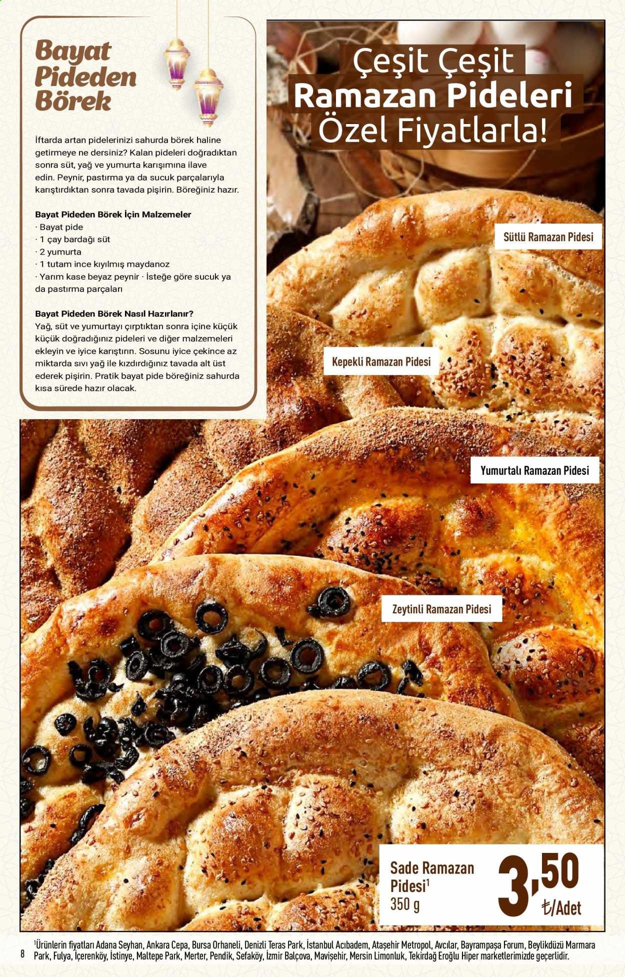 thumbnail - Carrefour aktüel ürünler, broşür  - 4.1.2021 - 4.14.2021 - Satıştaki ürünler - pastırma, sucuk, peynir, beyaz peynir. Sayfa 8.