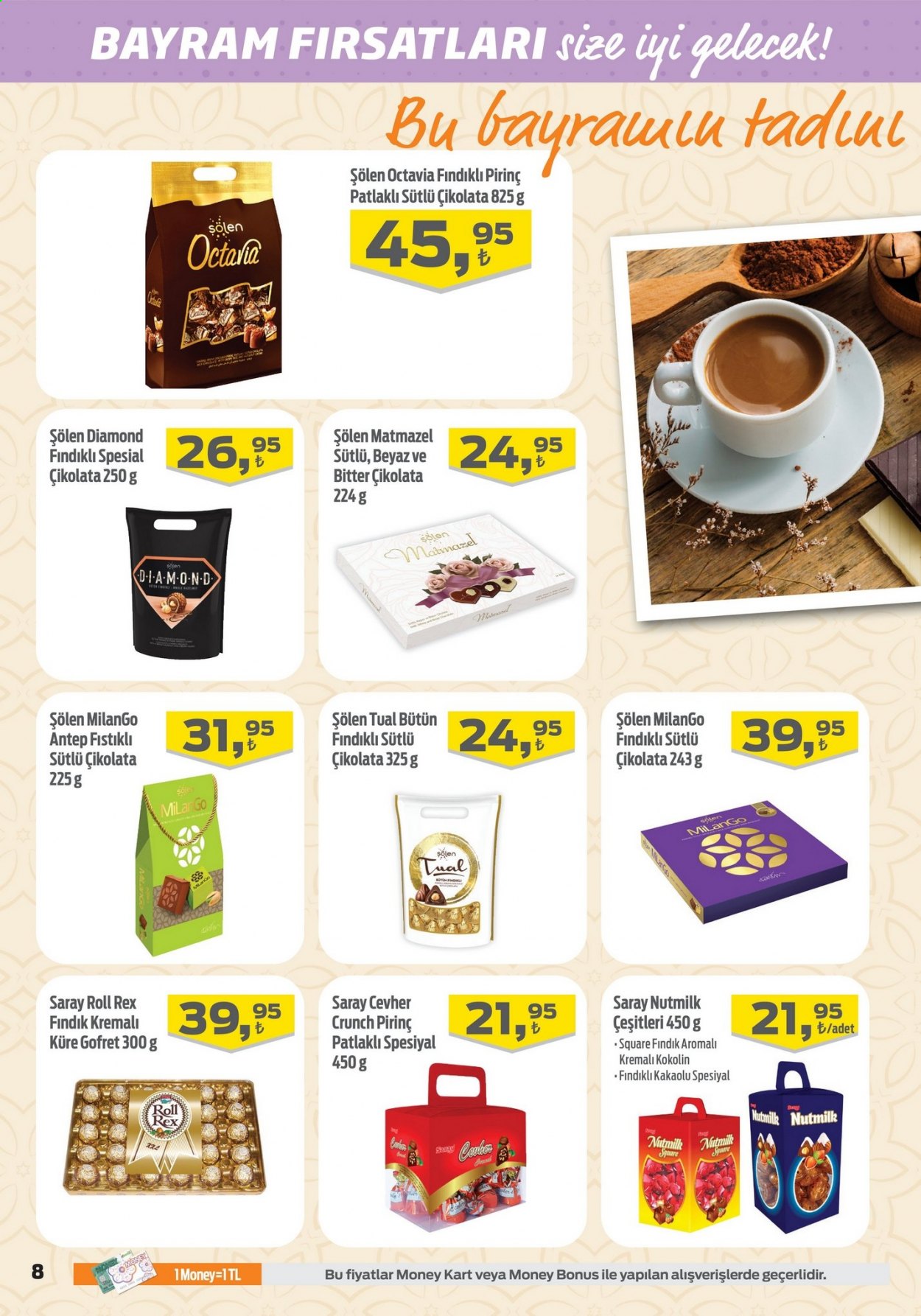 thumbnail - Migros aktüel ürünler, broşür  - 4.29.2021 - 5.19.2021 - Satıştaki ürünler - çikolata. Sayfa 10.