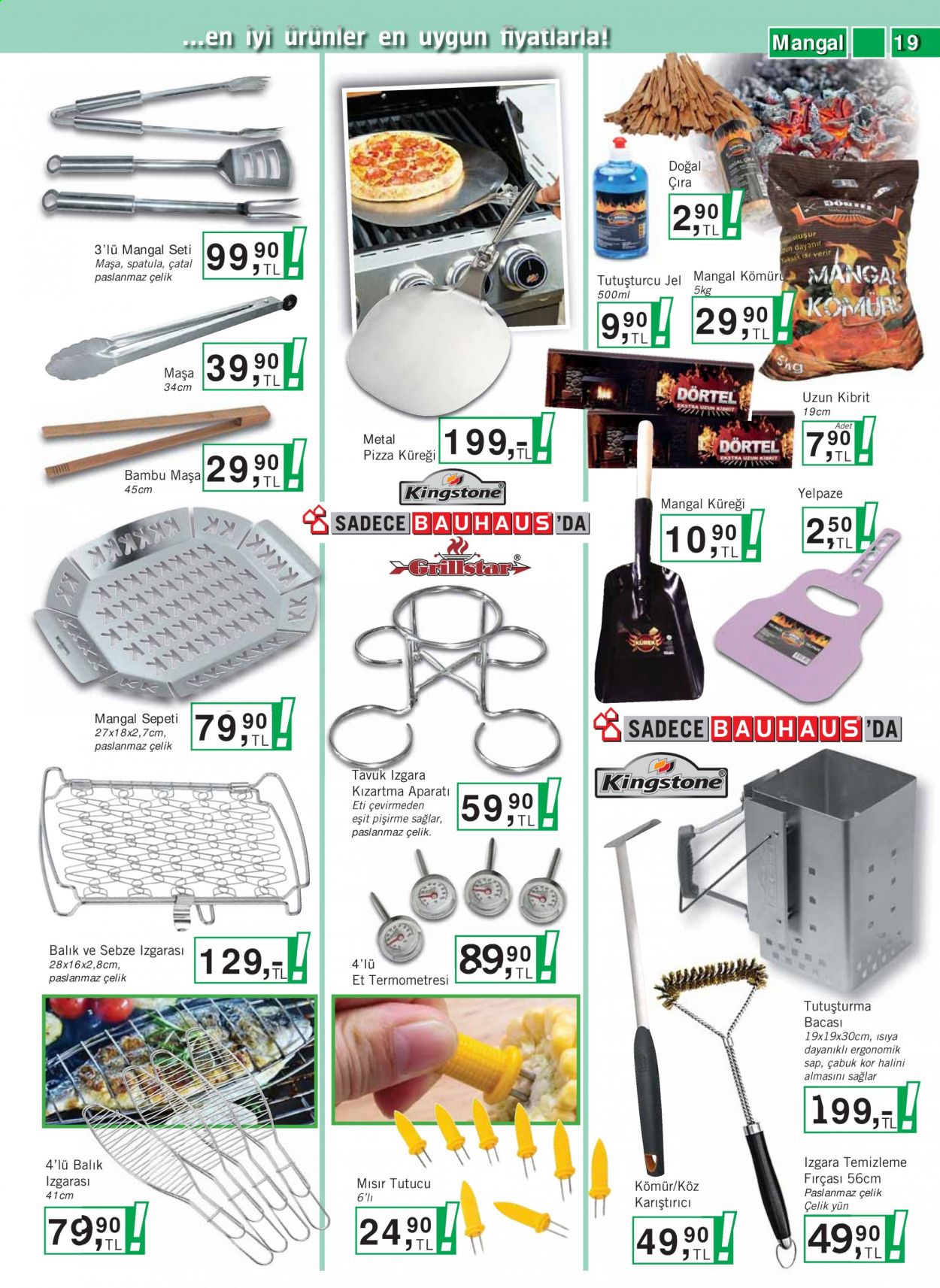 thumbnail - Bauhaus aktüel ürünler, broşür  - 5.1.2021 - 5.21.2021 - Satıştaki ürünler - fırça. Sayfa 19.