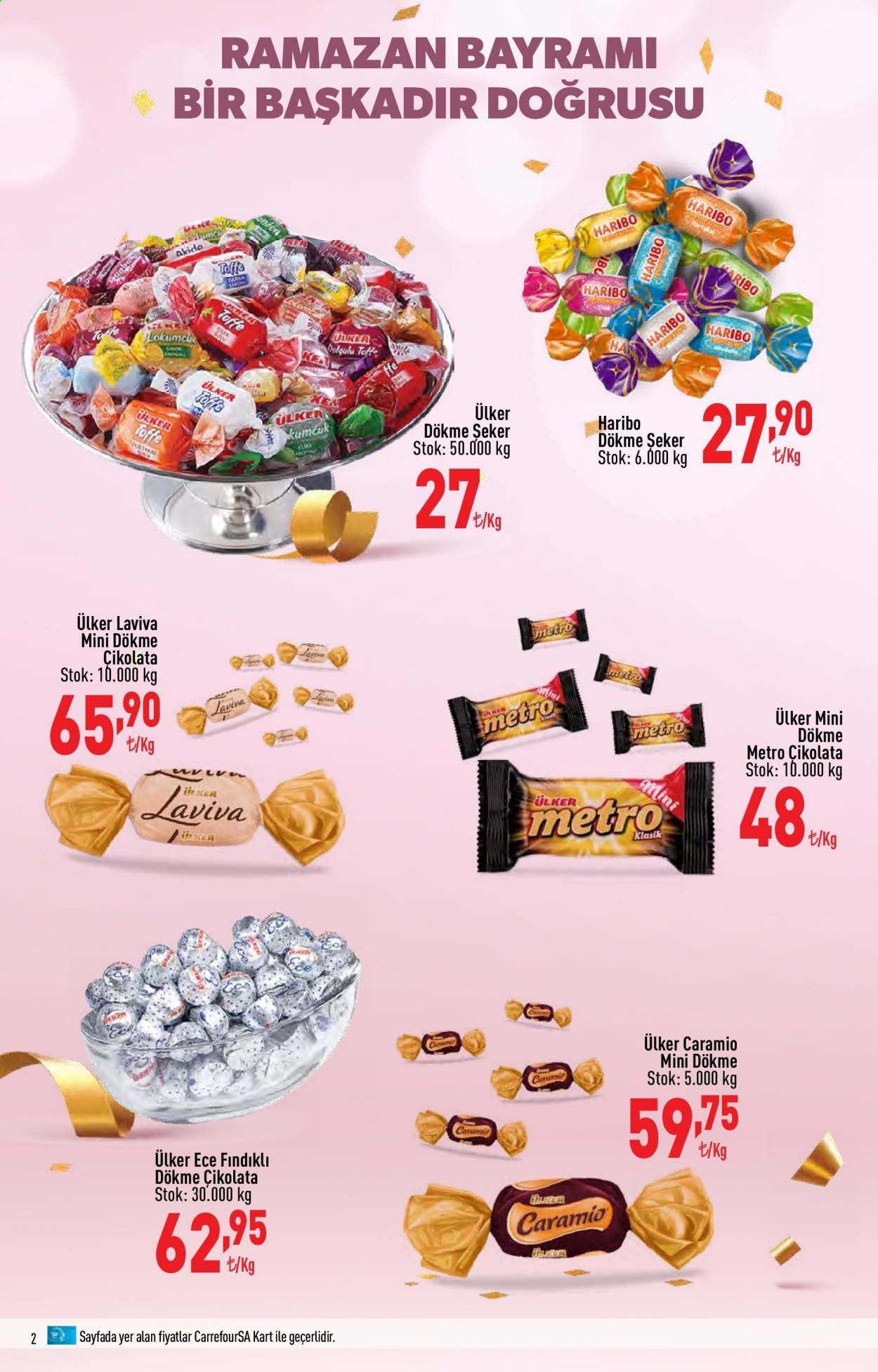 thumbnail - Carrefour aktüel ürünler, broşür  - 5.3.2021 - 5.14.2021 - Satıştaki ürünler - çikolata, Ülker, şeker. Sayfa 2.