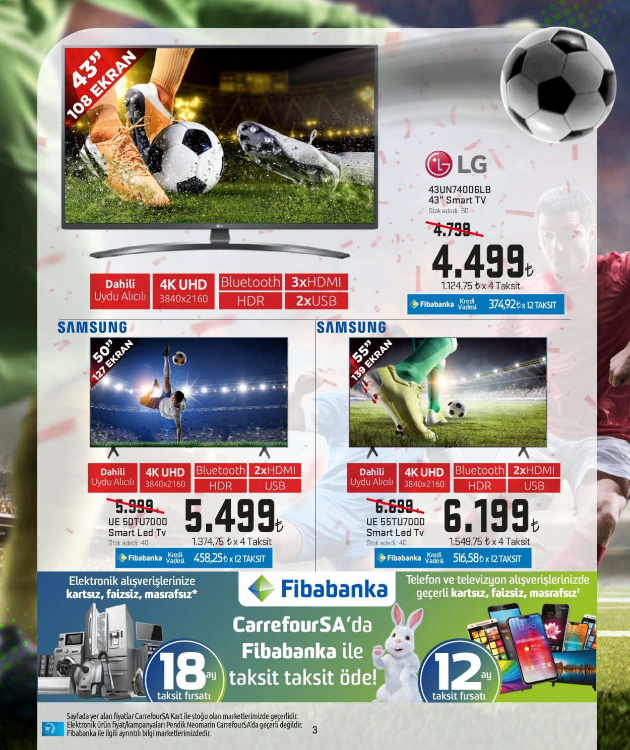 thumbnail - Carrefour aktüel ürünler, broşür  - 6.4.2021 - 6.20.2021 - Satıştaki ürünler - Smart TV, LED TV. Sayfa 3.