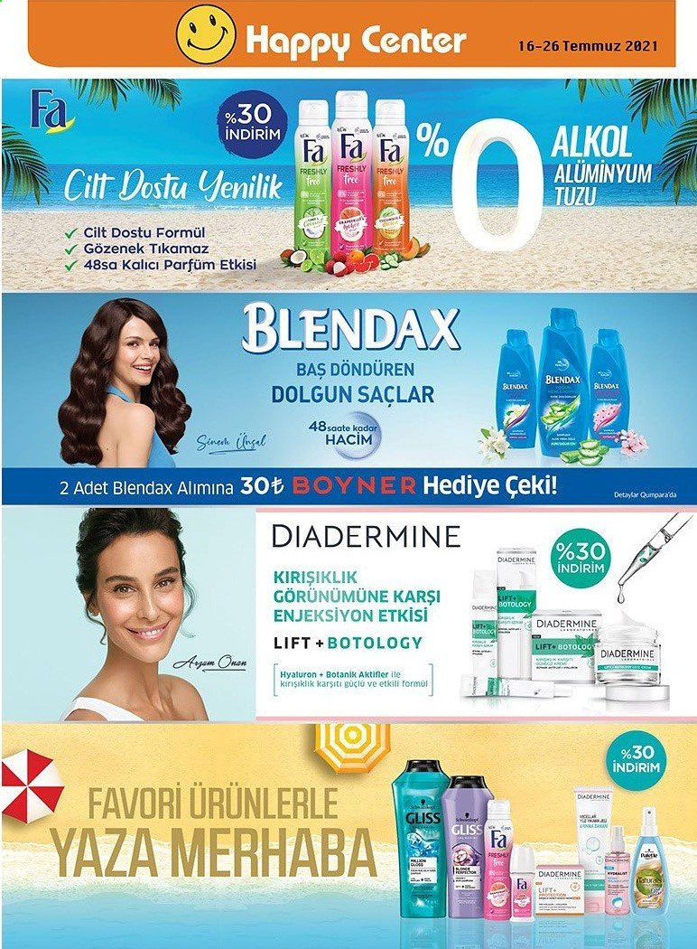 thumbnail - Happy Center aktüel ürünler, broşür  - 7.16.2021 - 7.26.2021 - Satıştaki ürünler - parfüm. Sayfa 1.