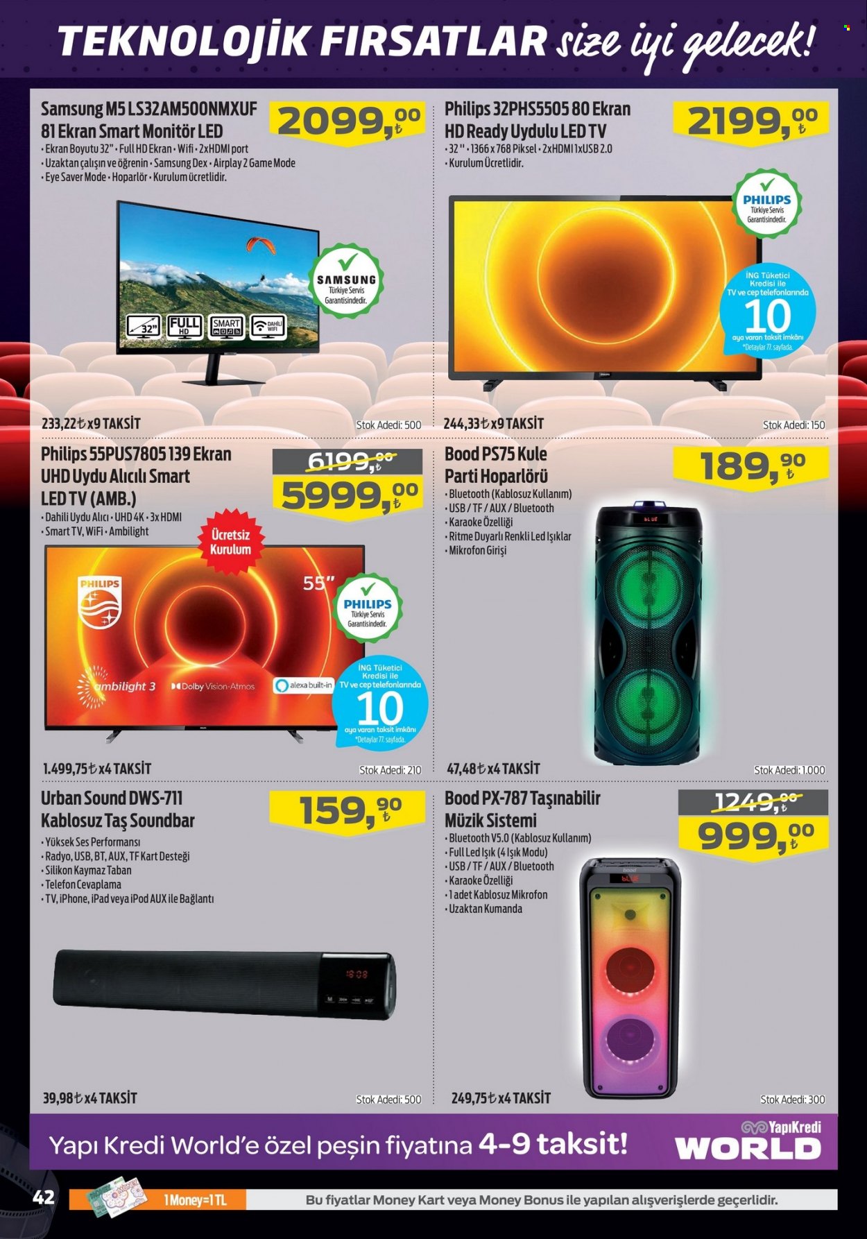 thumbnail - Migros aktüel ürünler, broşür  - 9.9.2021 - 9.22.2021 - Satıştaki ürünler - Philips, Samsung. Sayfa 41.
