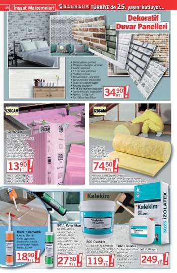 Bauhaus - aktüel ürünler, broşür  - 9.25.2021 - 10.15.2021.
