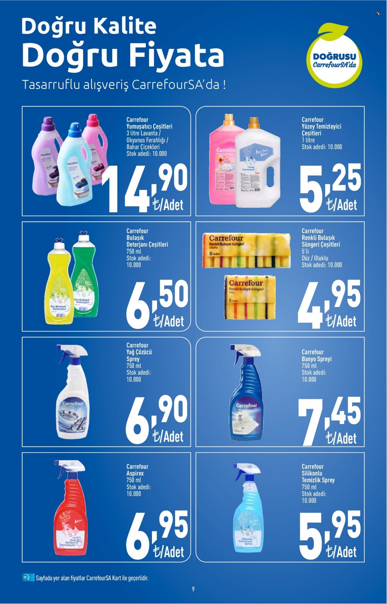 thumbnail - Carrefour aktüel ürünler, broşür  - 10.14.2021 - 10.27.2021 - Satıştaki ürünler - yağı, temizleyici. Sayfa 10.