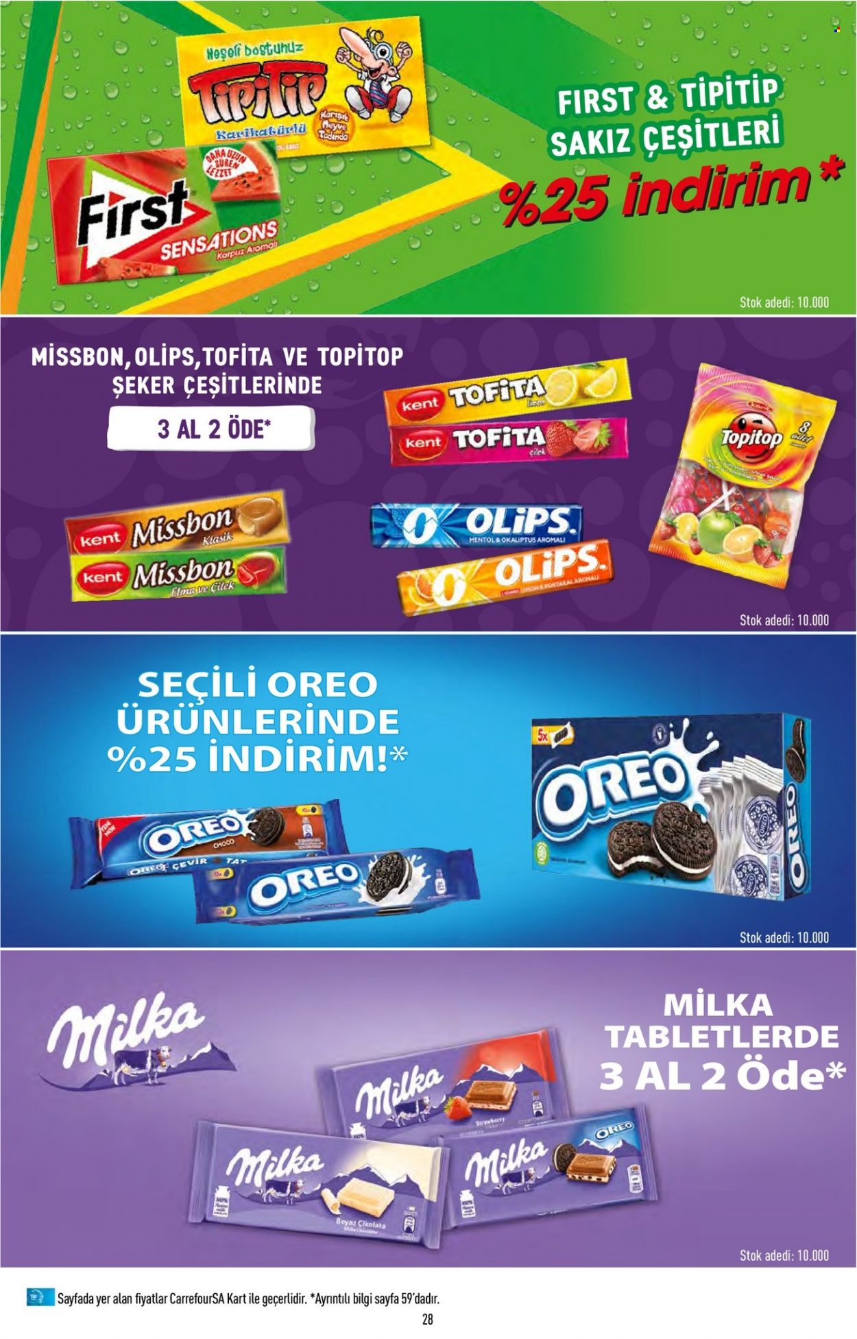thumbnail - Carrefour aktüel ürünler, broşür  - 10.14.2021 - 10.27.2021 - Satıştaki ürünler - çikolata, şeker. Sayfa 29.