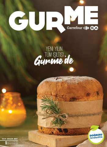 Carrefour Gurme - aktüel ürünler, broşür  - 12.16.2021 - 12.31.2021.