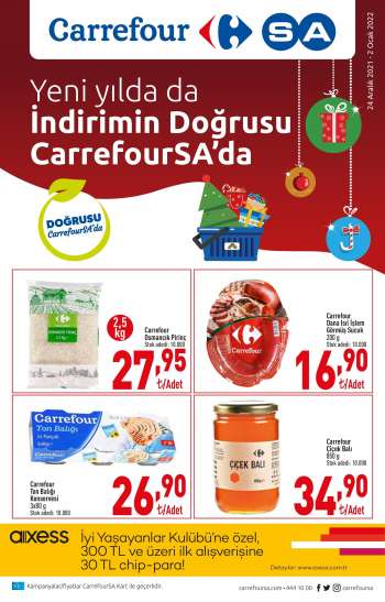 Carrefour - aktüel ürünler, broşür  - 12.24.2021 - 1.2.2022.