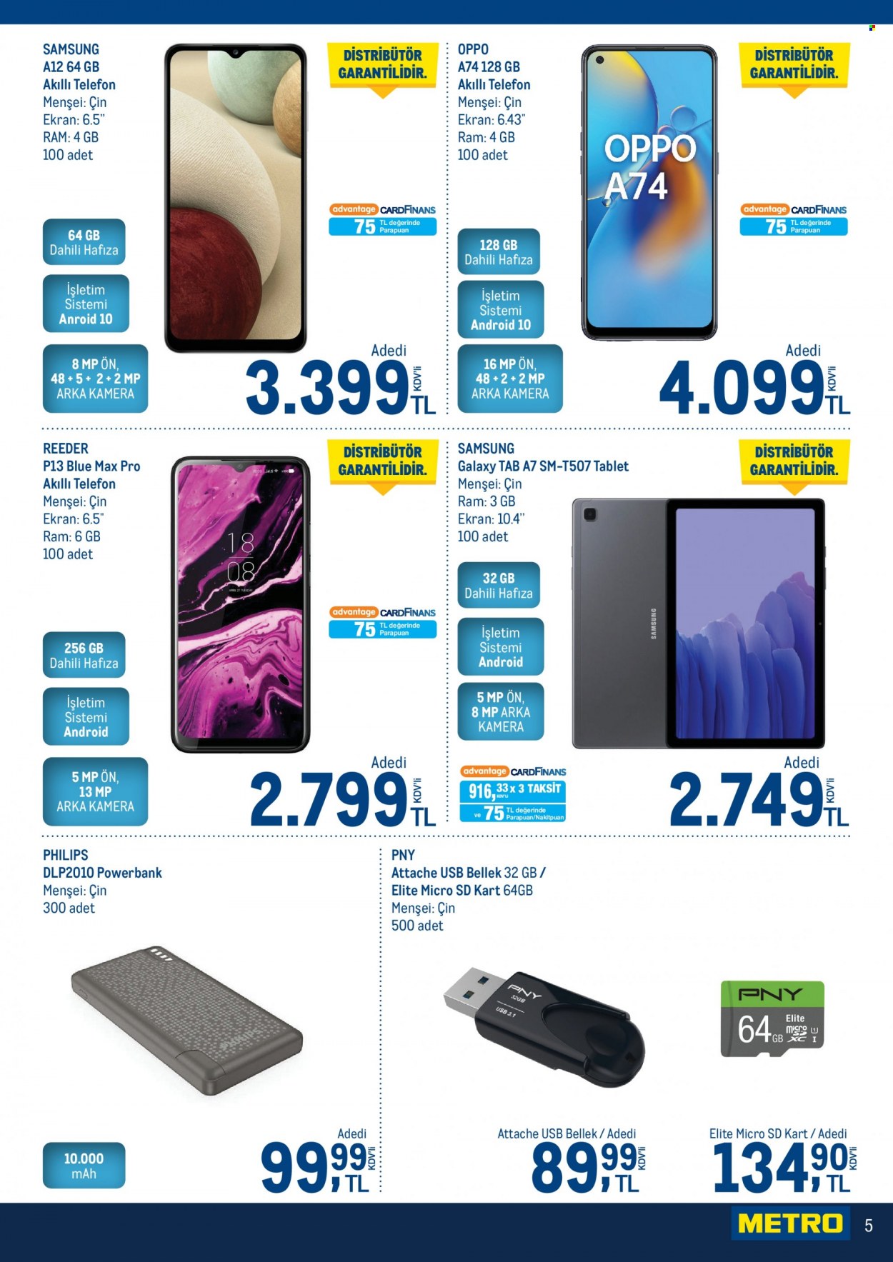 thumbnail - Metro aktüel ürünler, broşür  - 5.12.2022 - 5.25.2022 - Satıştaki ürünler - Philips, Samsung, akıllı telefon, powerbank. Sayfa 28.