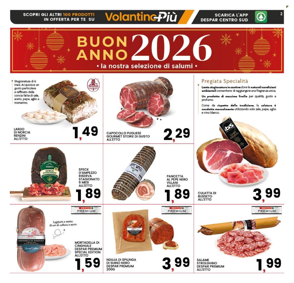 Volantino Interspar - 27/12/2025 - 8/1/2026. Pagina 2