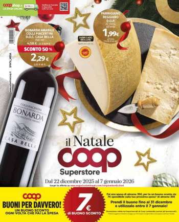 Volantino Coop - 22/12/2025 - 7/1/2026.