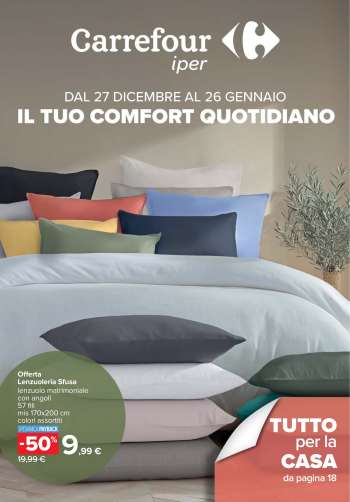 Volantino Carrefour - 27/12/2025 - 26/1/2026.