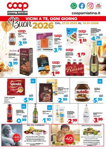 Volantino Coop - 27/12/2025 - 14/1/2026.
