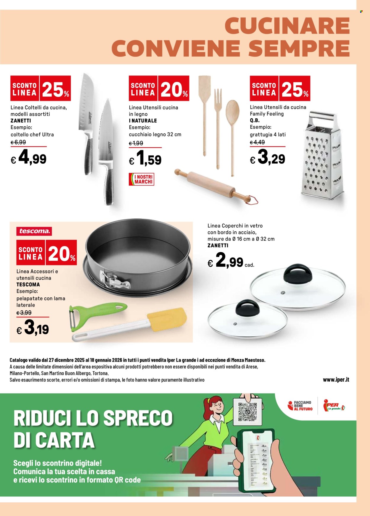 Volantino Iper, La grande i - 27/12/2025 - 18/1/2026. Pagina 20