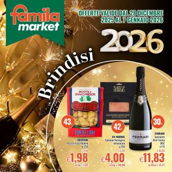 Volantino Famila - 27/12/2025 - 7/1/2026.
