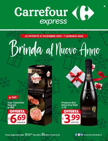 Volantino Carrefour - 27/12/2025 - 7/1/2026.