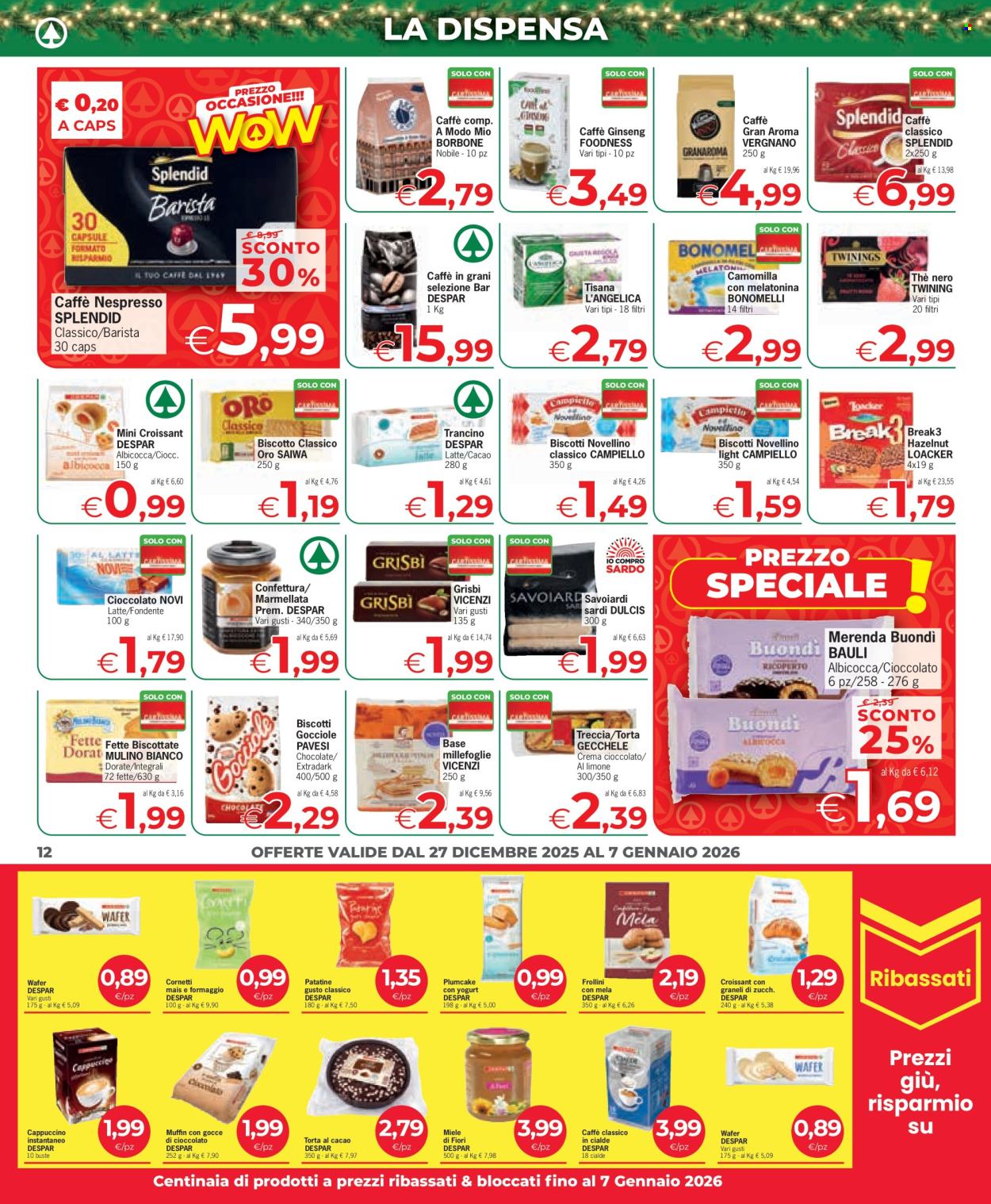 Volantino Eurospar - 27/12/2025 - 7/1/2026. Pagina 12