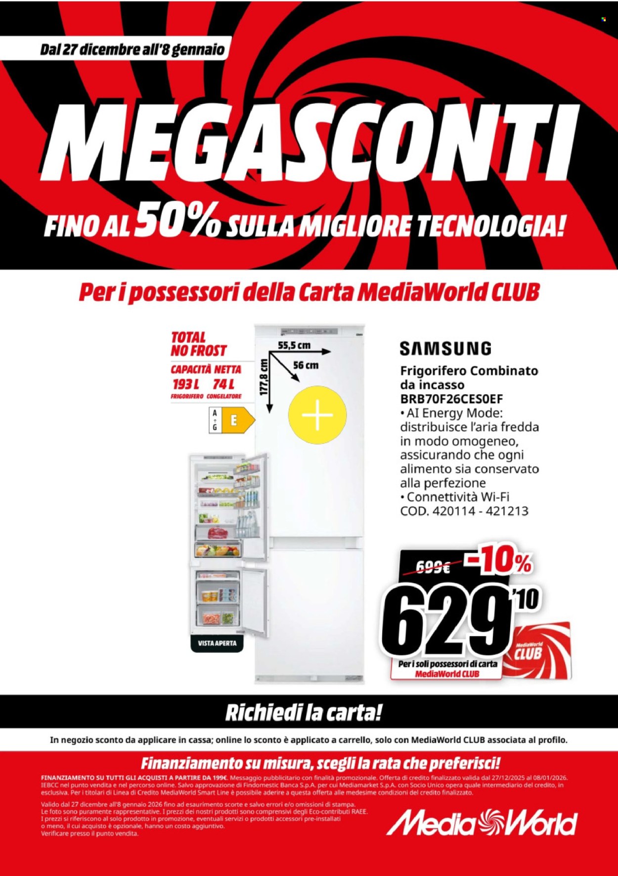 Volantino MediaWorld - 27/12/2025 - 8/1/2026. Pagina 44