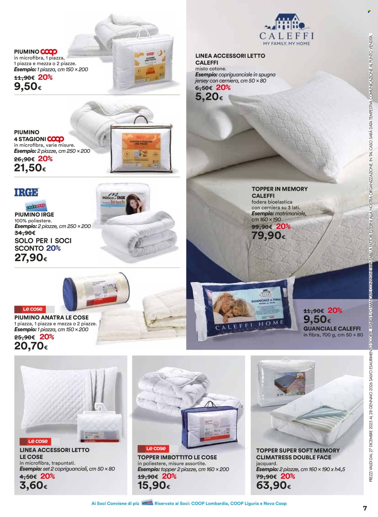 Volantino Coop - 27/12/2025 - 28/1/2026. Pagina 7