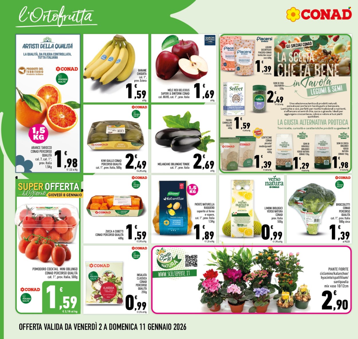 Leták Conad - 2.1.2026 - 11.1.2026. Strana 4