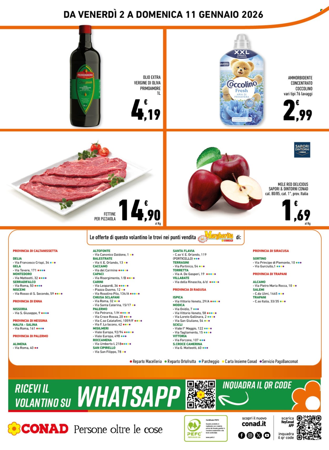 Volantino Margherita Conad - 2/1/2026 - 11/1/2026. Pagina 16