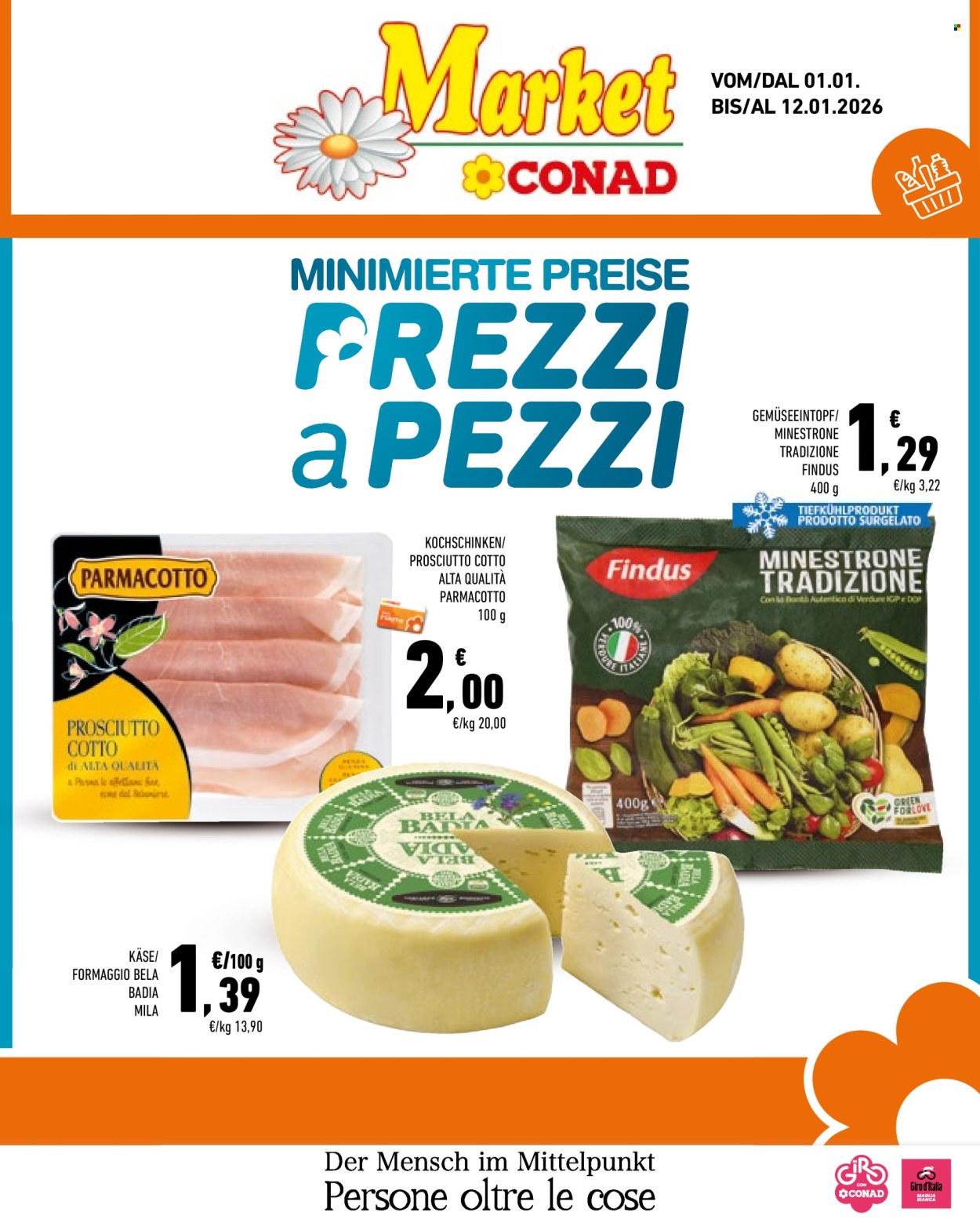 Volantino Market Conad - 1/1/2026 - 12/1/2026. Pagina 1