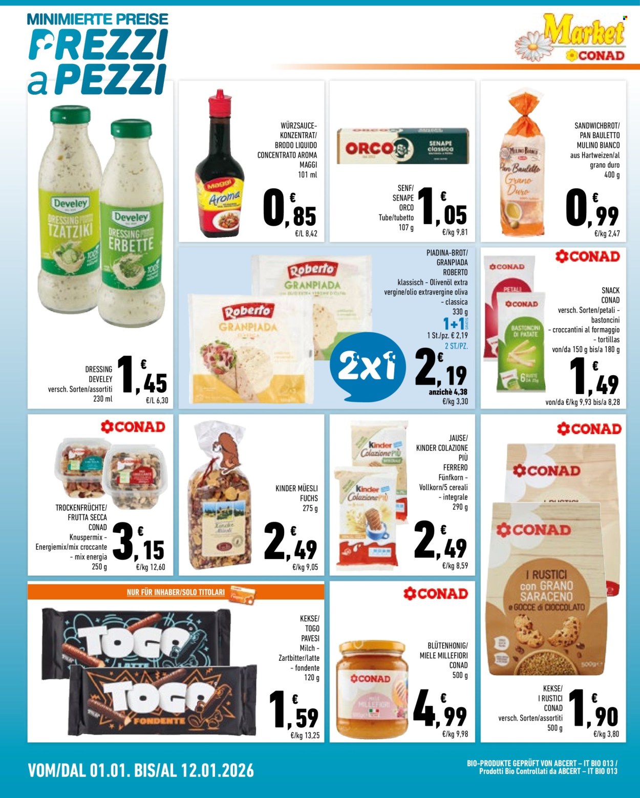Volantino Market Conad - 1/1/2026 - 12/1/2026. Pagina 6
