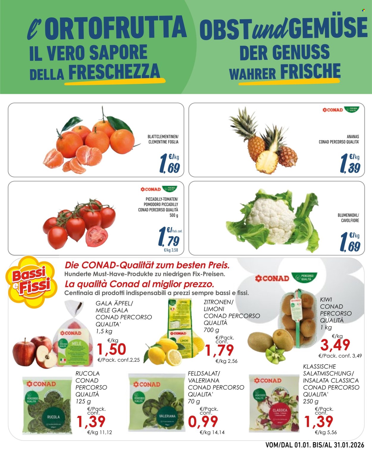 Leták Spesa Facile Conad - 1.1.2026 - 31.1.2026. Strana 3