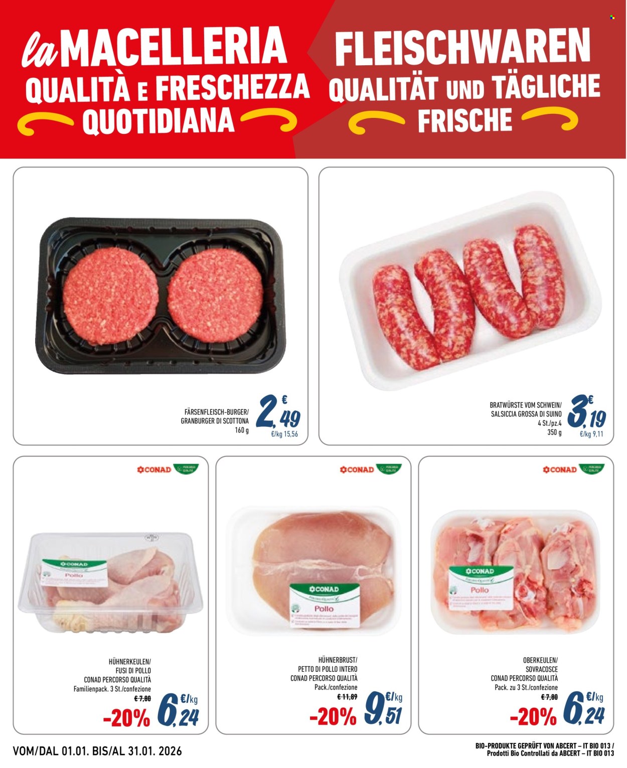 Leták Spesa Facile Conad - 1.1.2026 - 31.1.2026. Strana 4