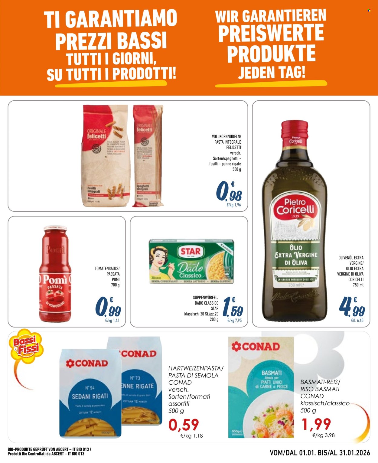 Leták Spesa Facile Conad - 1.1.2026 - 31.1.2026. Strana 7