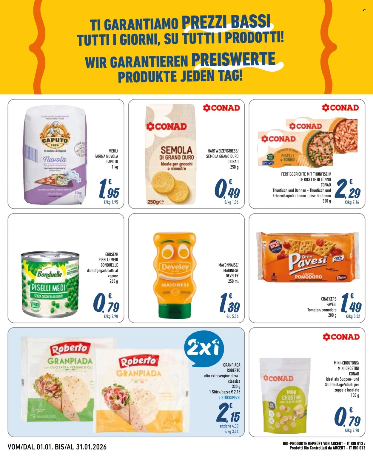 Leták Spesa Facile Conad - 1.1.2026 - 31.1.2026. Strana 8