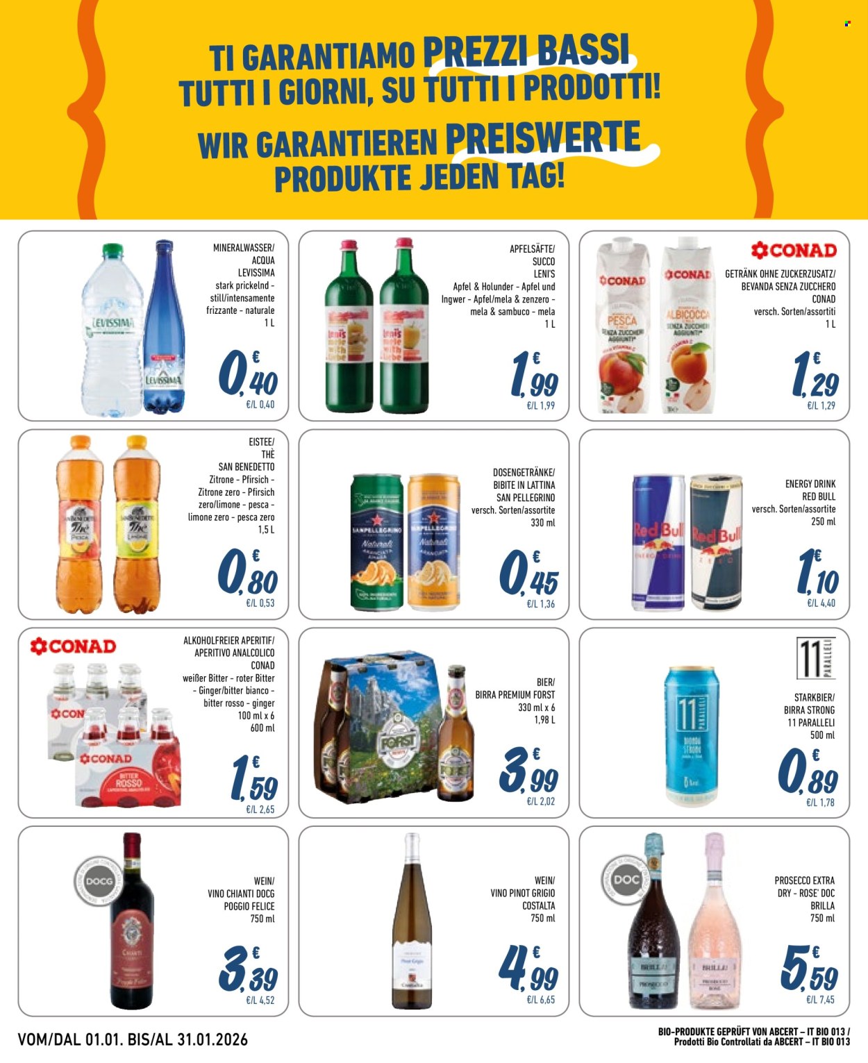 Leták Spesa Facile Conad - 1.1.2026 - 31.1.2026. Strana 10