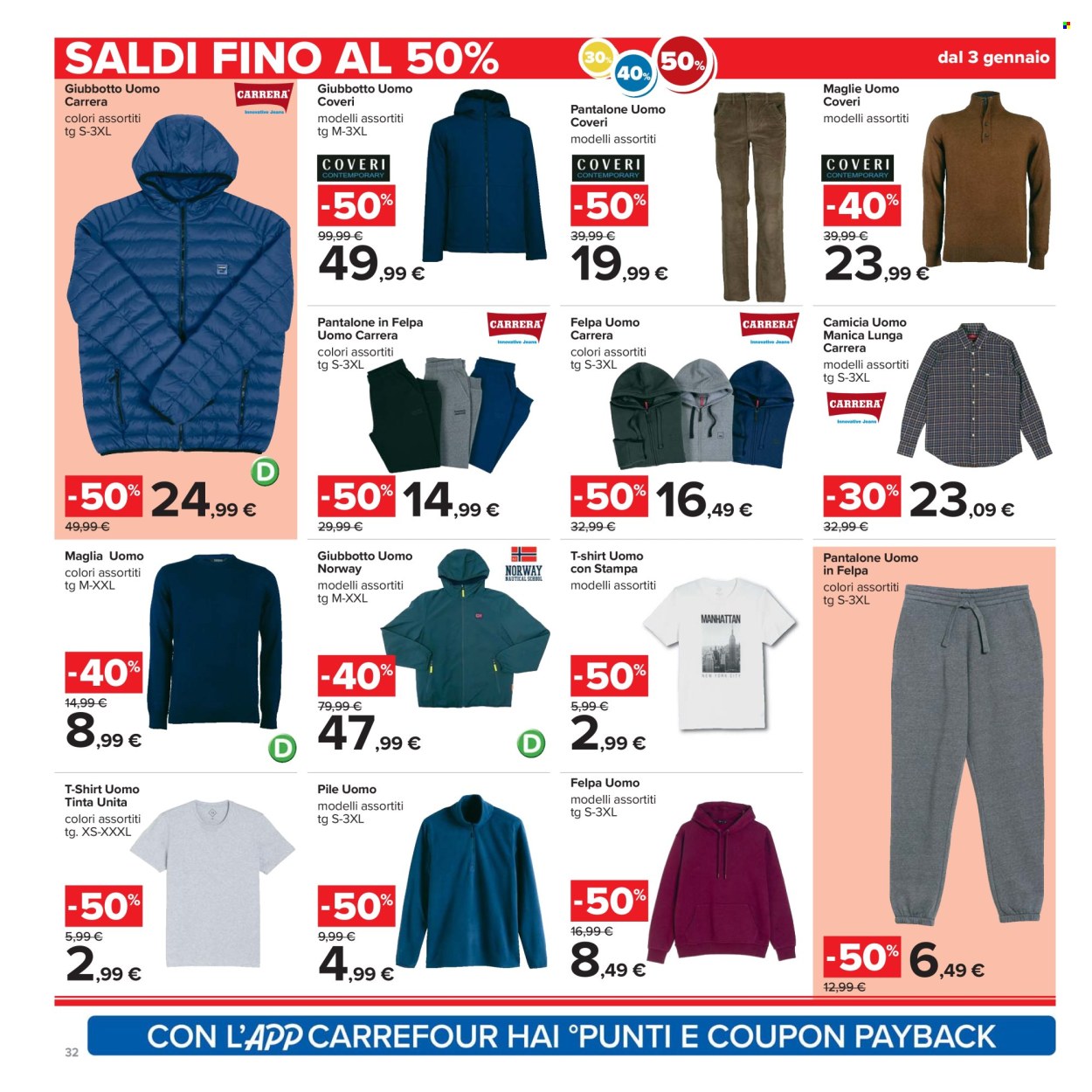 Volantino Carrefour - 2/1/2026 - 14/1/2026. Pagina 32