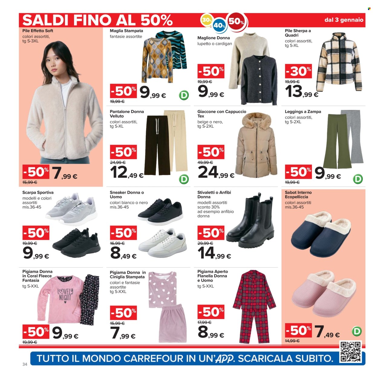Volantino Carrefour - 2/1/2026 - 14/1/2026. Pagina 34