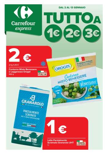 Volantino Carrefour - 2/1/2026 - 13/1/2026.
