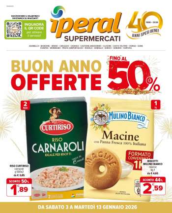 Volantino Iperal - 3/1/2026 - 13/1/2026.