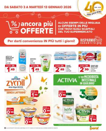 Volantino Iperal - 3/1/2026 - 13/1/2026.