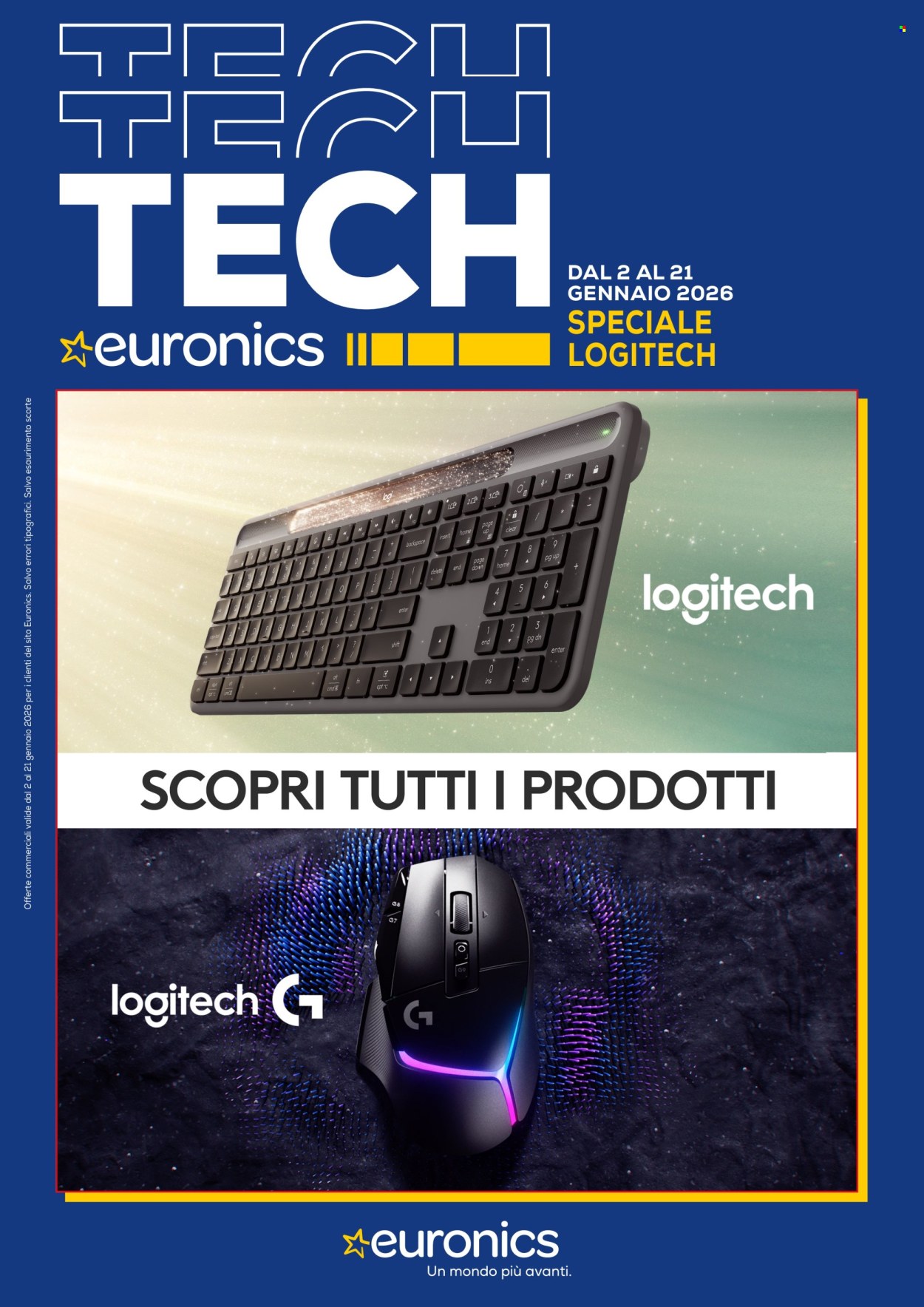 Volantino Euronics - 2/1/2026 - 21/1/2026. Pagina 1