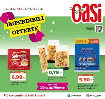 Volantino Oasi - 3/1/2026 - 14/1/2026.