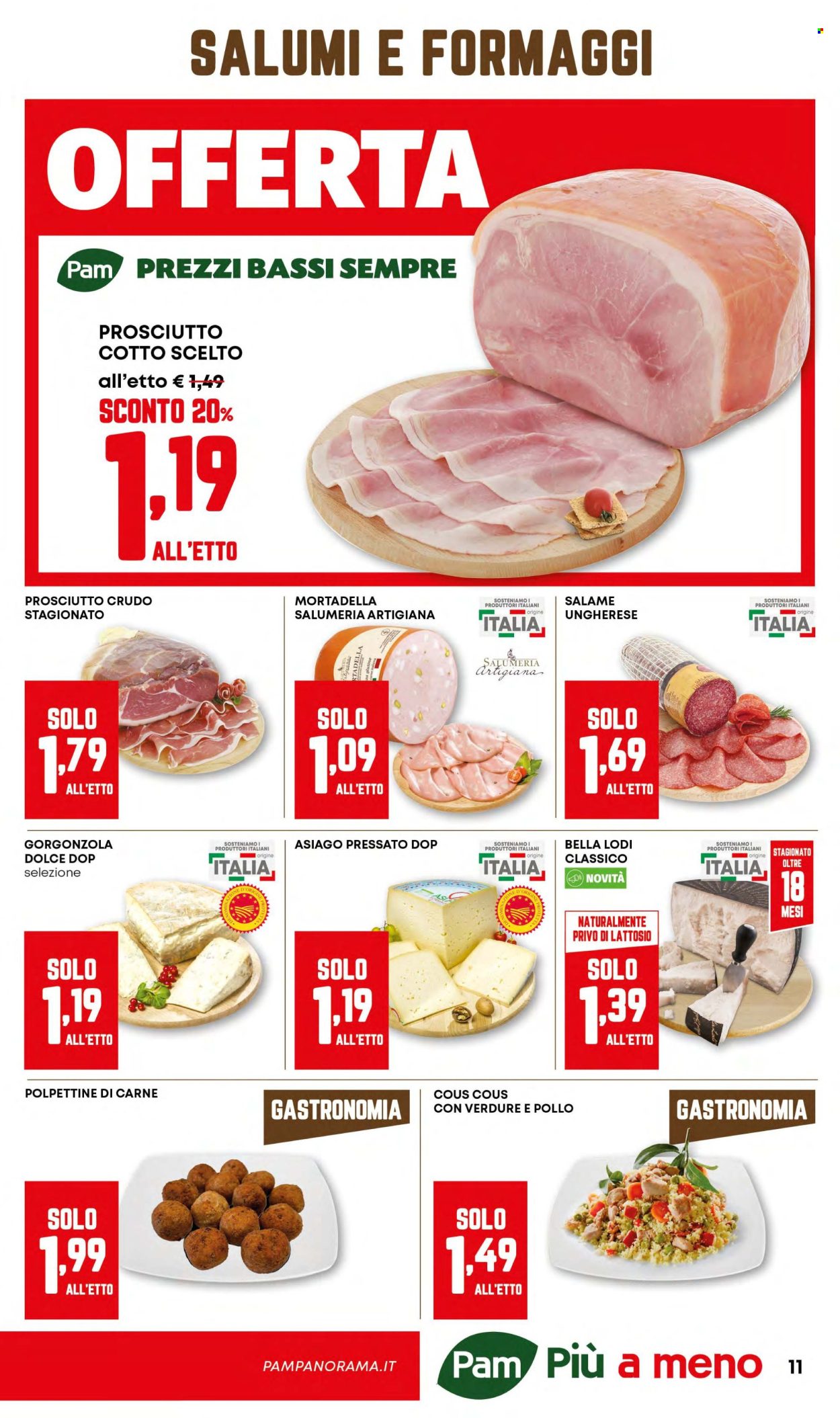 Volantino Pam Panorama - 2/1/2026 - 14/1/2026. Pagina 11