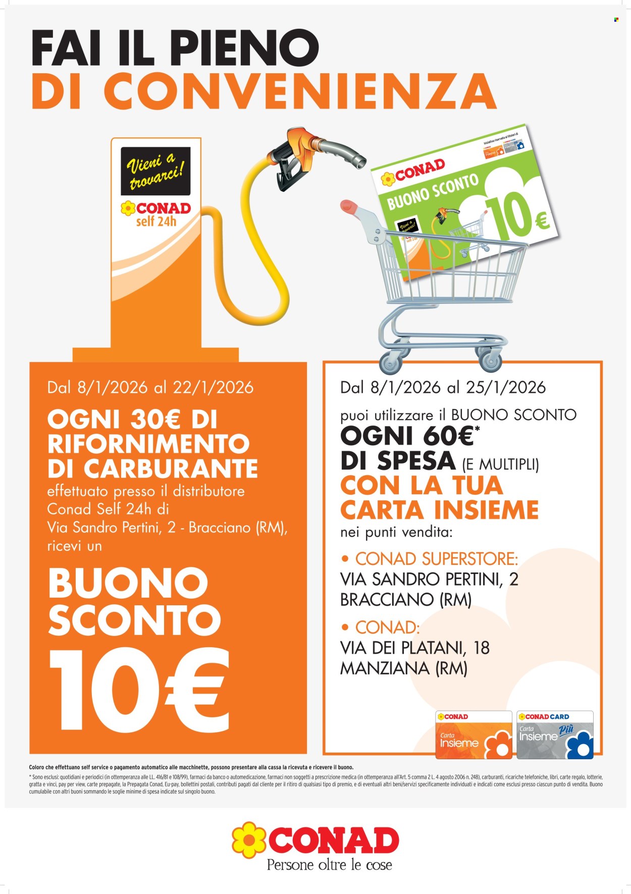 Leták Conad - 8.1.2026 - 22.1.2026. Strana 1