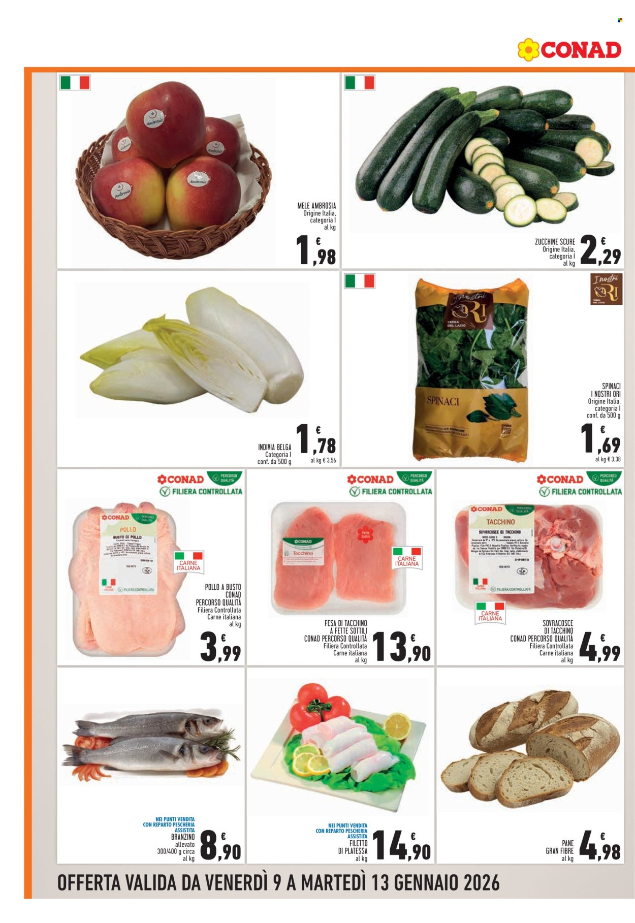 Leták Conad - 9.1.2026 - 13.1.2026. Strana 2