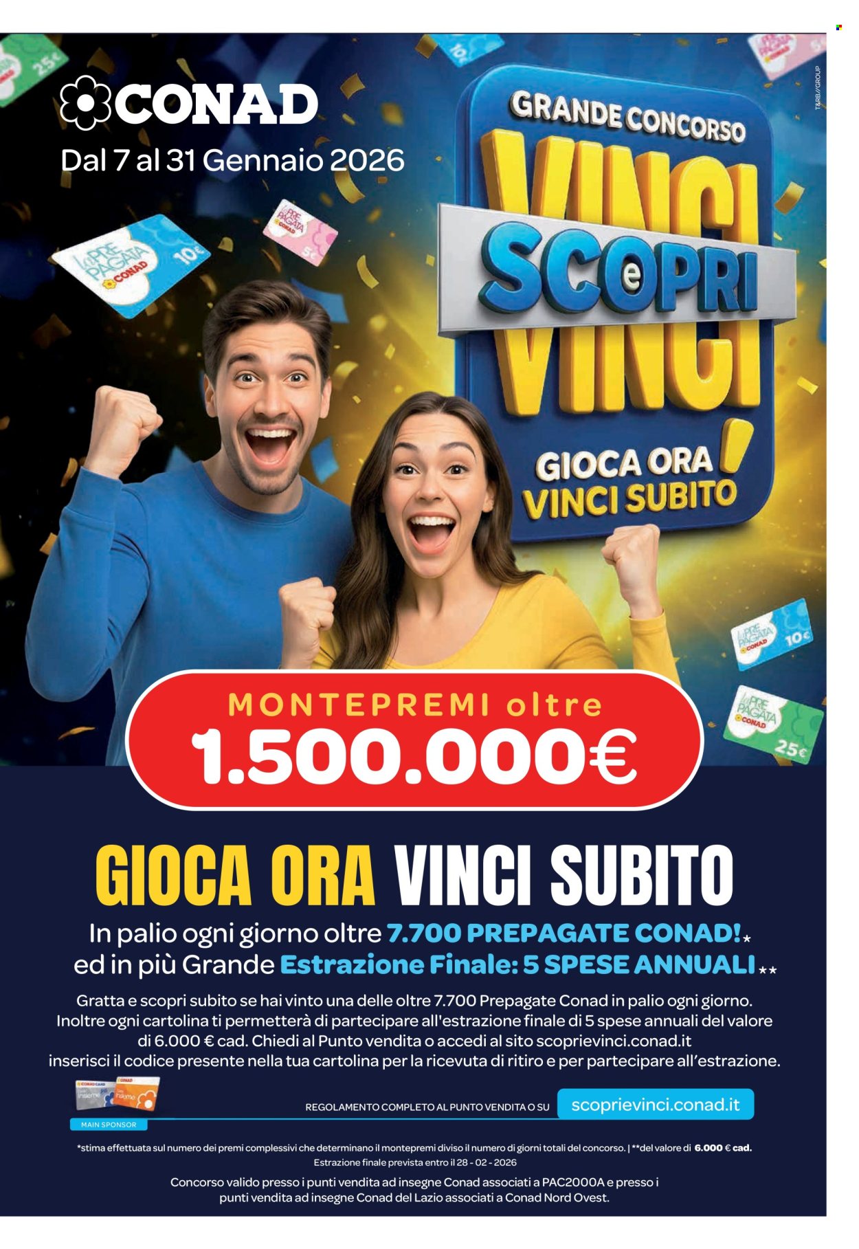 Leták Conad - 9.1.2026 - 13.1.2026. Strana 5