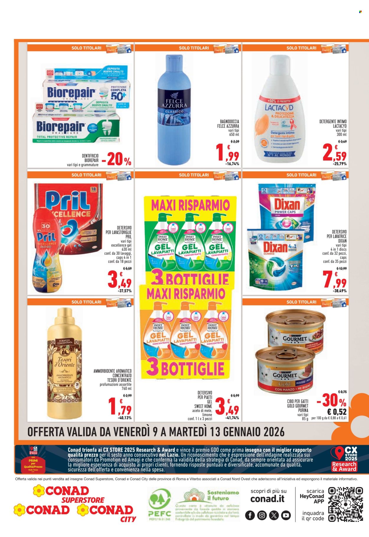 Leták Conad - 9.1.2026 - 13.1.2026. Strana 8