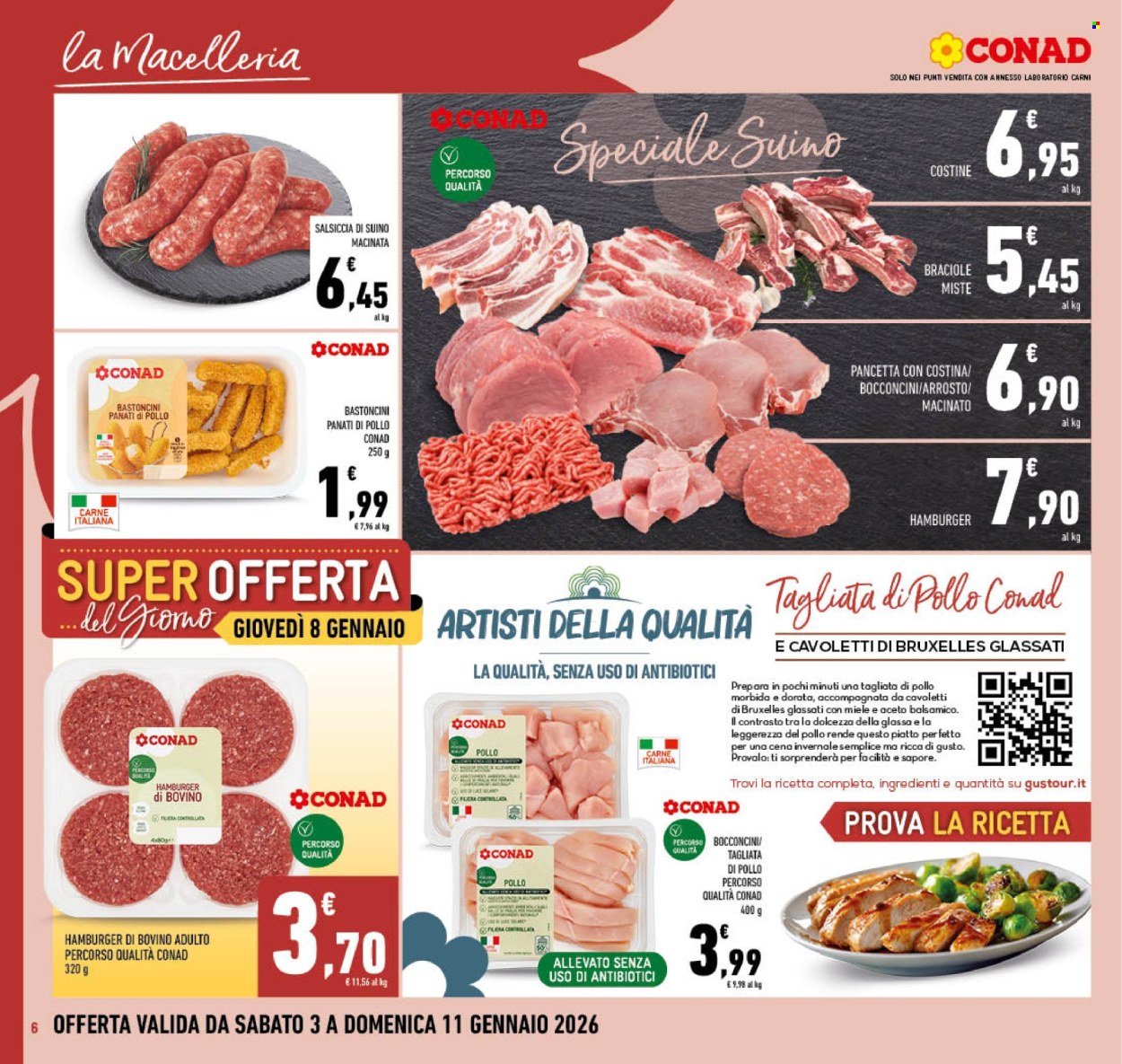 Leták Conad - 3.1.2026 - 11.1.2026. Strana 6