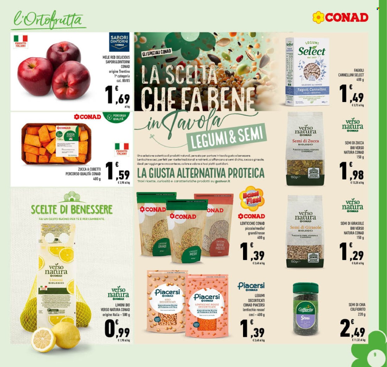 Volantino Conad - 3/1/2026 - 11/1/2026. Pagina 9
