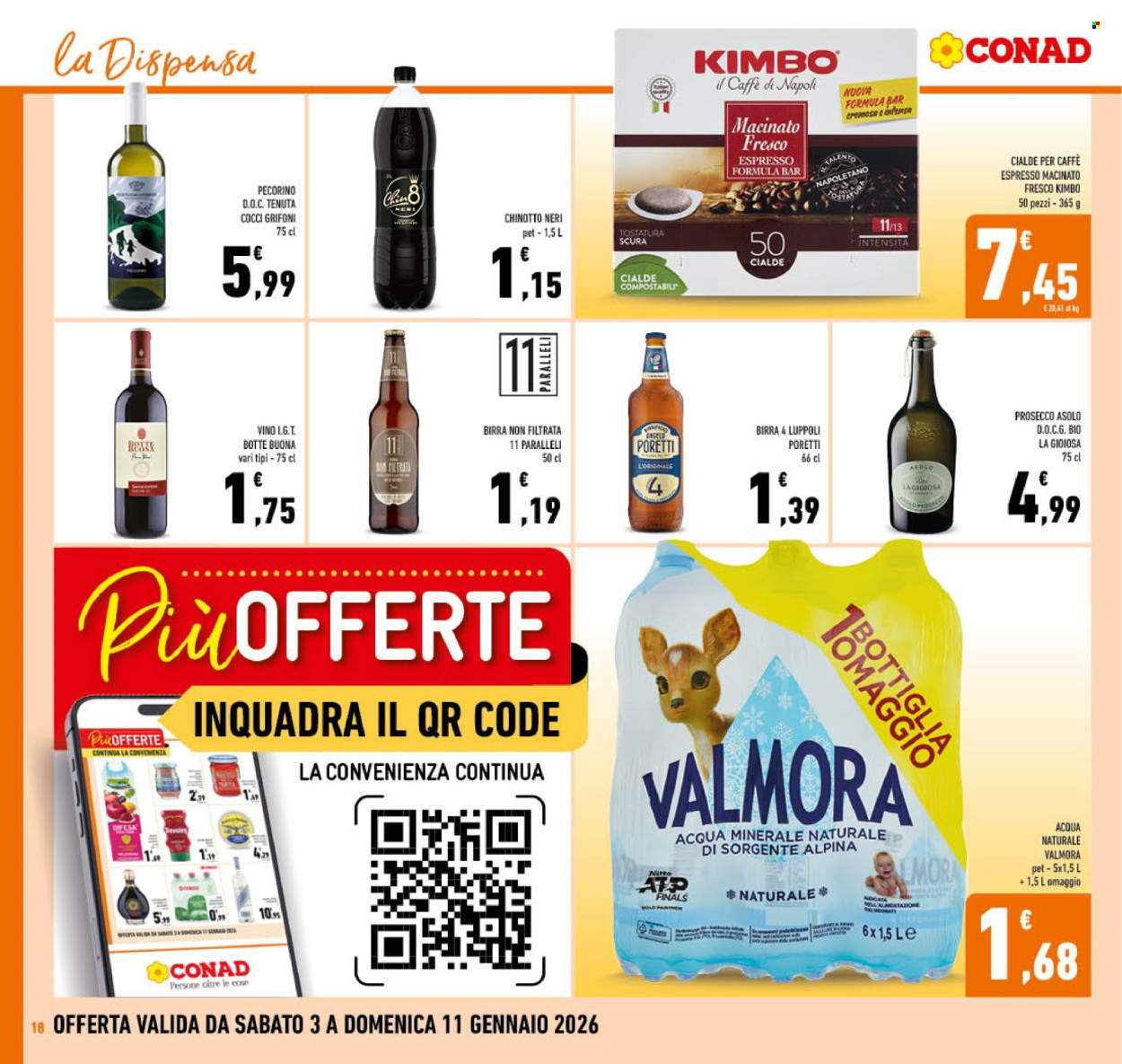 Leták Conad - 3.1.2026 - 11.1.2026. Strana 18