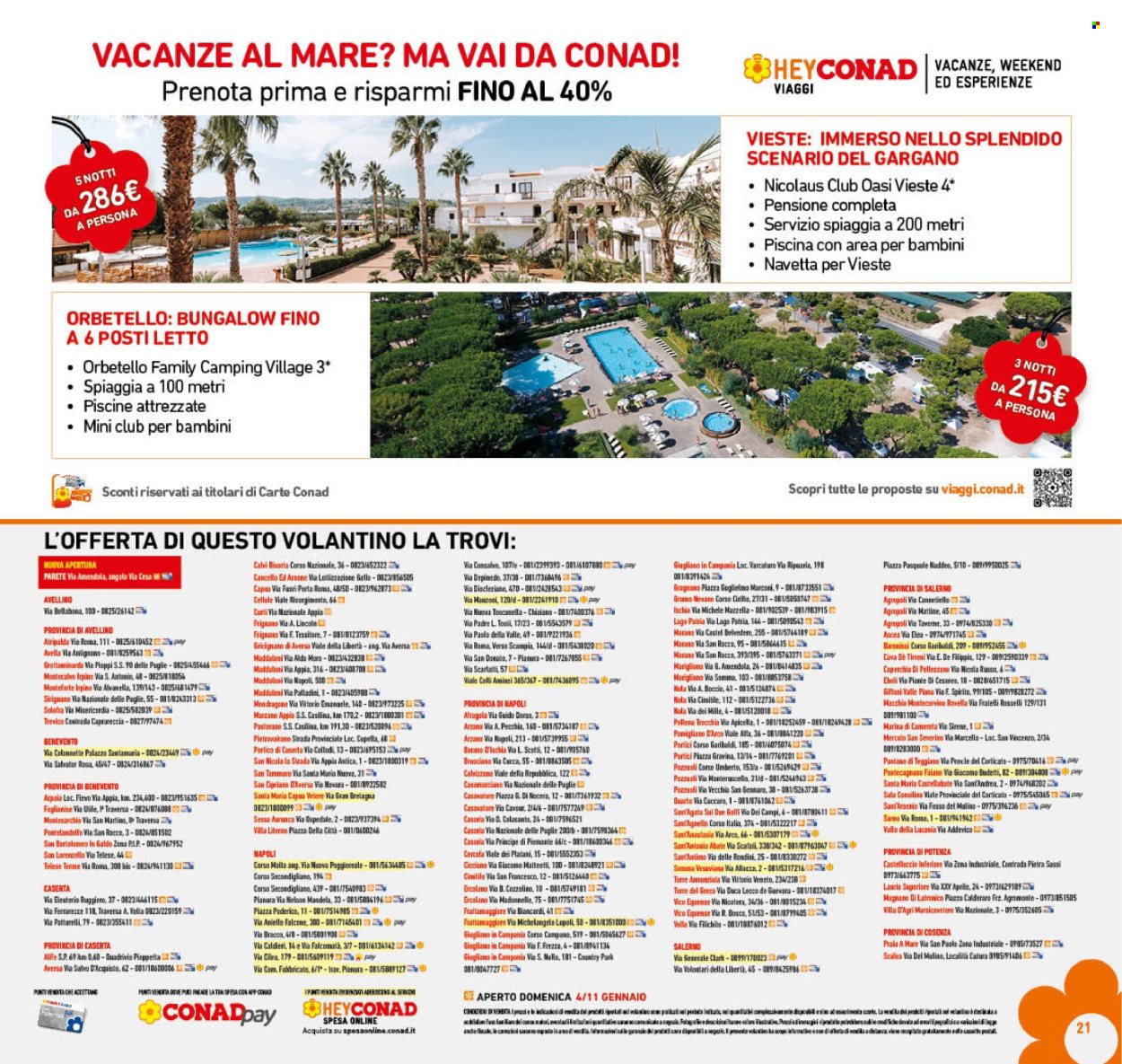 Leták Conad - 3.1.2026 - 11.1.2026. Strana 21