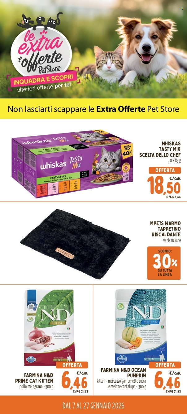 Volantino Pet Store Conad - 7/1/2026 - 27/1/2026. Pagina 1
